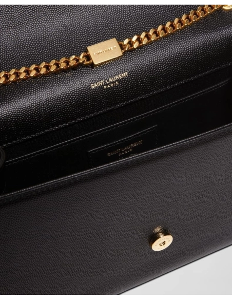 Saint Laurent Kate Medium YSL Crossbody Bag In Grained Leather,YSL,BAGS