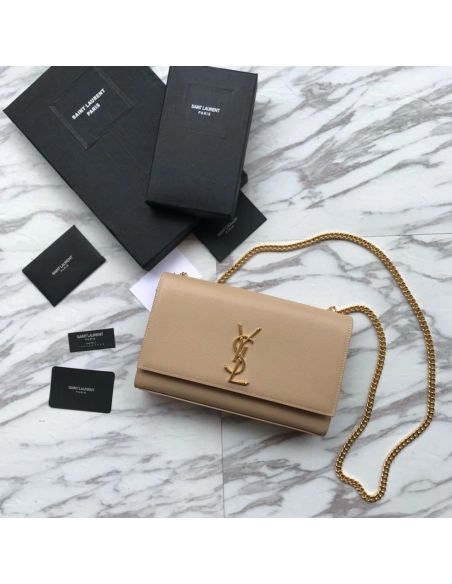 Saint Laurent Kate Monogramme Leather Crossbody Bag,YSL,BAGS