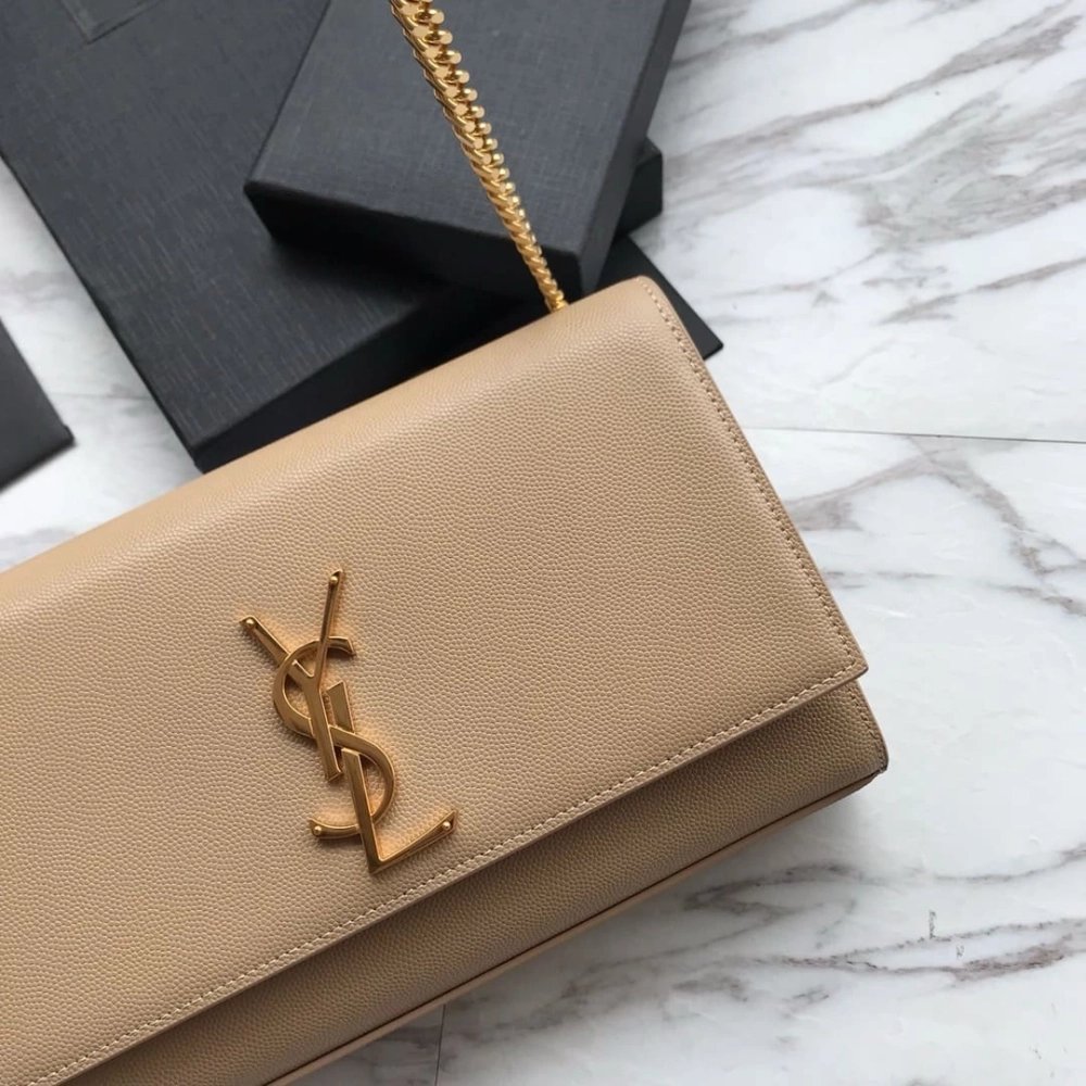 Saint Laurent Kate Monogramme Leather Crossbody Bag,YSL,BAGS