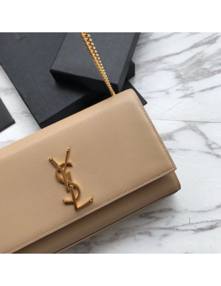 Saint Laurent Kate Monogramme Leather Crossbody Bag,YSL,BAGS