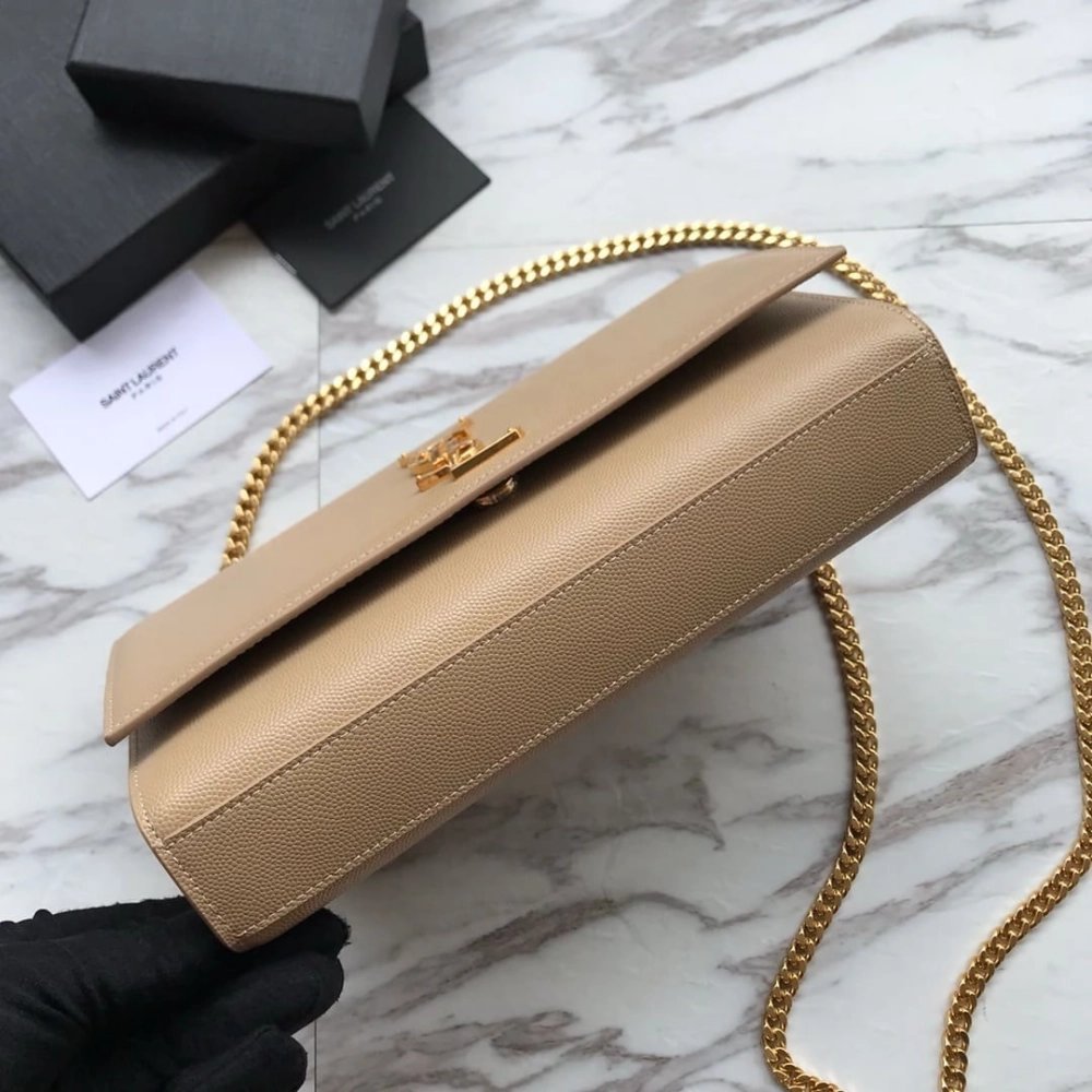 Saint Laurent Kate Monogramme Leather Crossbody Bag,YSL,BAGS