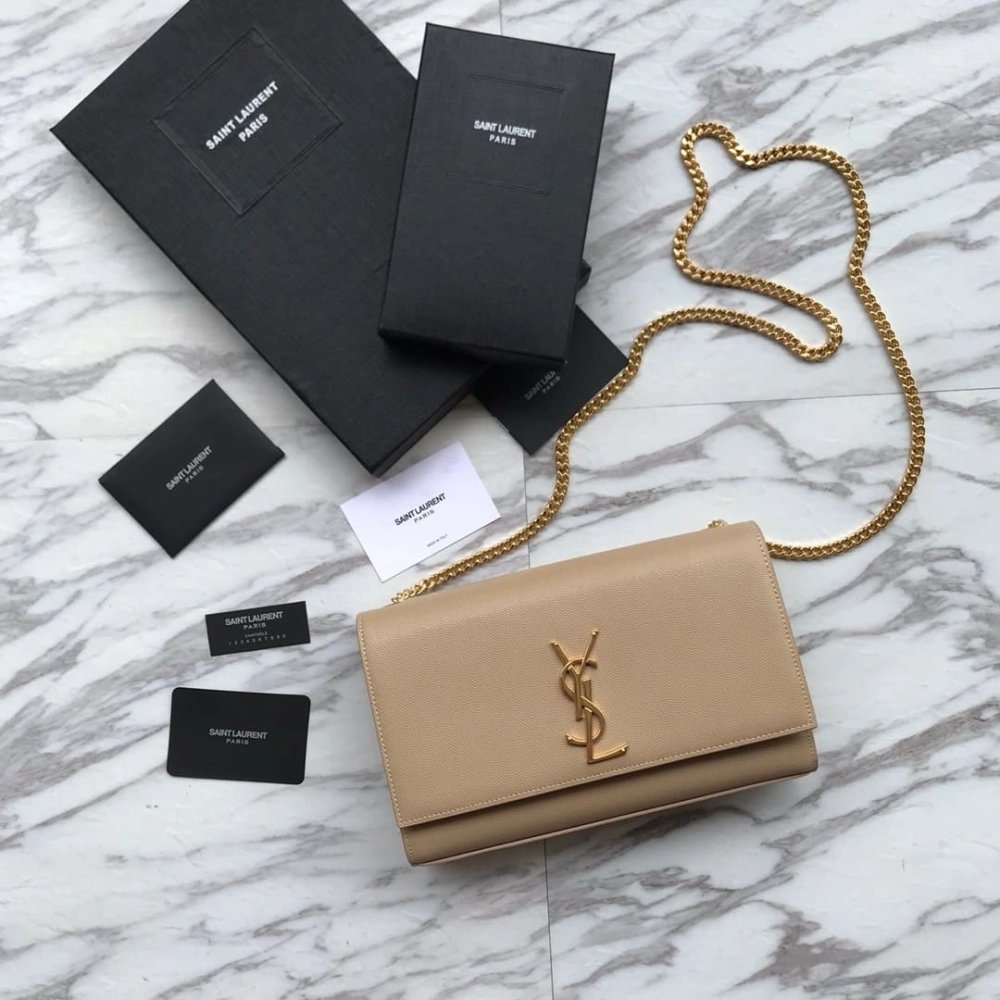 Saint Laurent Kate Monogramme Leather Crossbody Bag,YSL,BAGS