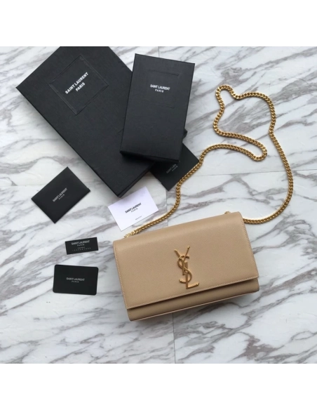 Saint Laurent Kate Monogramme Leather Crossbody Bag,YSL,BAGS