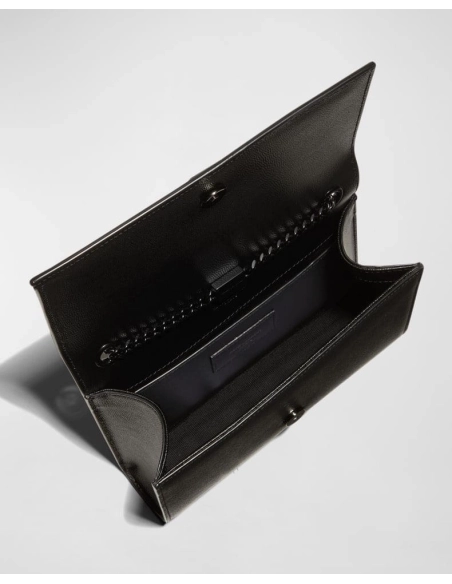 Saint Laurent Kate Small YSL Crossbody Bag In Grained Leather,YSL,BAGS