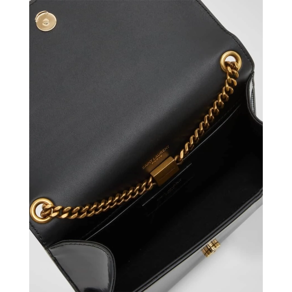 Saint Laurent Kate Small YSL Crossbody Bag In Smooth Leather,YSL,BAGS