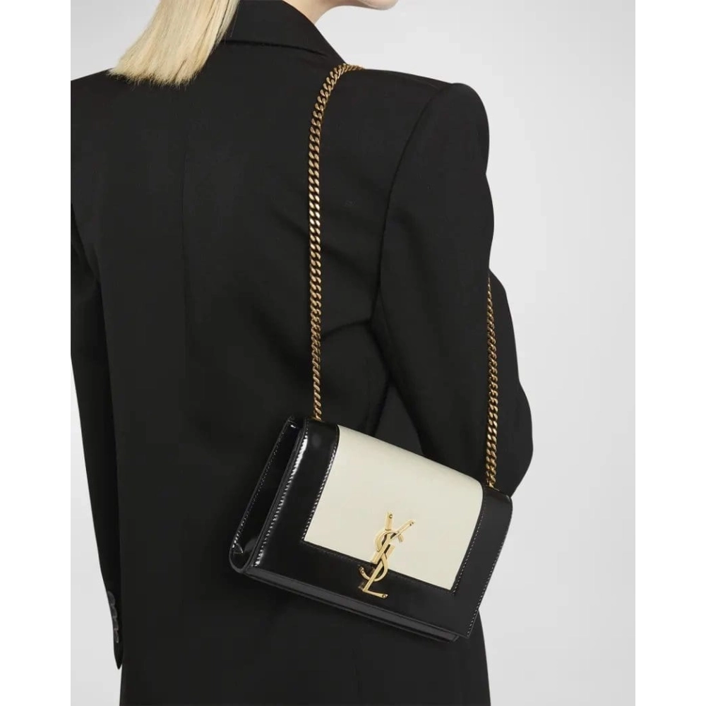 Saint Laurent Kate Small YSL Crossbody Bag In Smooth Leather,YSL,BAGS