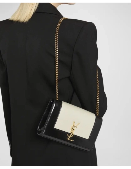 Saint Laurent Kate Small YSL Crossbody Bag In Smooth Leather,YSL,BAGS