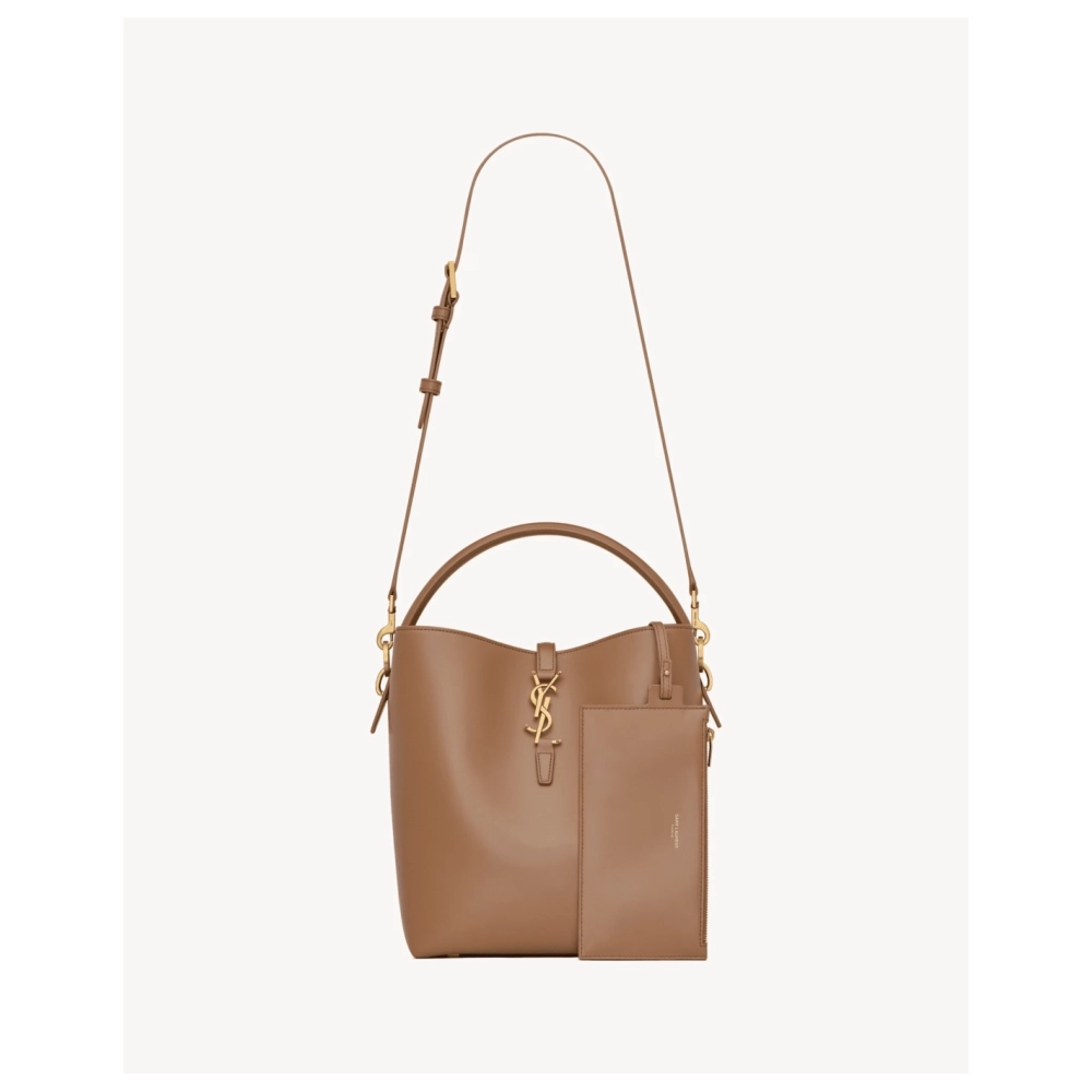 SAINT LAURENT LE 37 IN SHINY LEATHER,YSL,BAGS