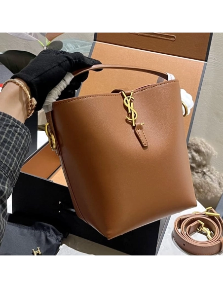 SAINT LAURENT LE 37 IN VEGETABLE TANNED LEATHER,YSL,BAGS