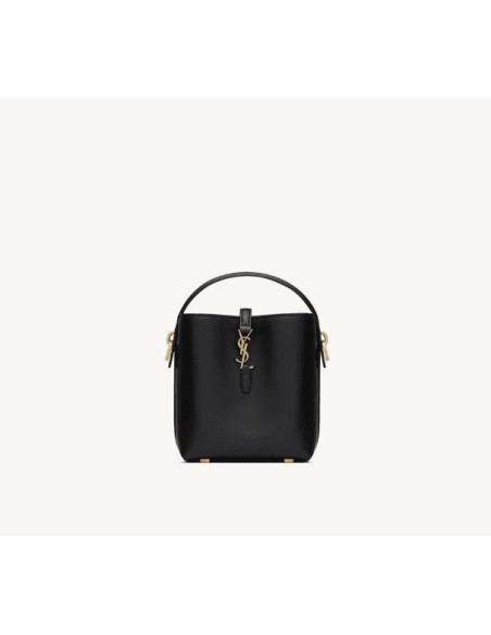 Saint Laurent LE 37 MINIIN SHINY LEATHER BLACK,YSL,BAGS
