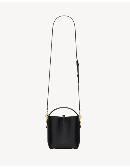 Saint Laurent LE 37 MINIIN SHINY LEATHER BLACK,YSL,BAGS