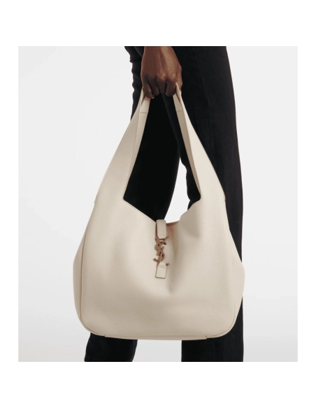 Saint Laurent LE 5 A 7 BEA In Grained Leather,YSL,BAGS