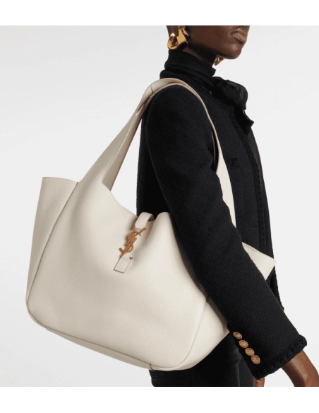 Saint Laurent LE 5 A 7 BEA In Grained Leather,YSL,BAGS