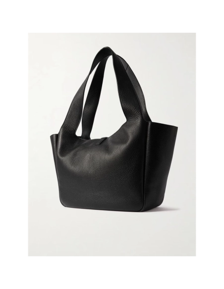 SAINT LAURENT Le 5 A 7 Bea Textured Leather Tote,YSL,BAGS