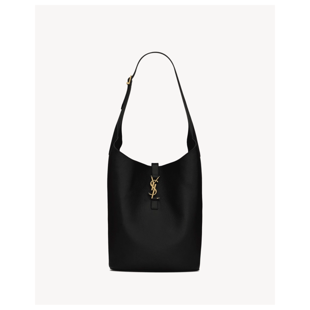 Saint Laurent LE 5 A 7 Hobo In Grained Leather,YSL,BAGS