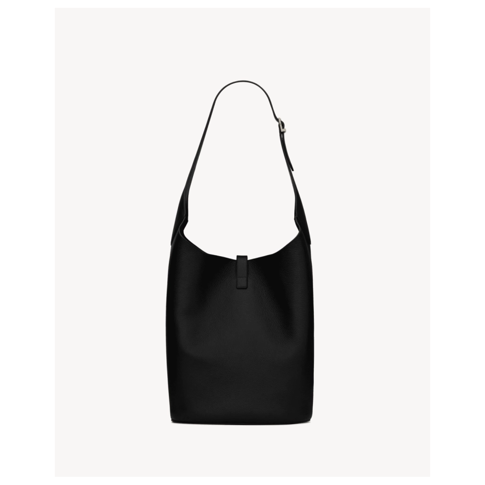 Saint Laurent LE 5 A 7 Hobo In Grained Leather,YSL,BAGS