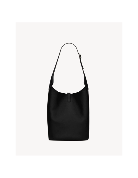 Saint Laurent LE 5 A 7 Hobo In Grained Leather,YSL,BAGS