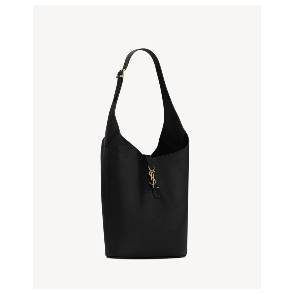 Saint Laurent LE 5 A 7 Hobo In Grained Leather,YSL,BAGS