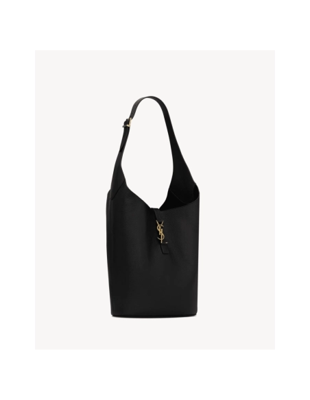 Saint Laurent LE 5 A 7 Hobo In Grained Leather,YSL,BAGS
