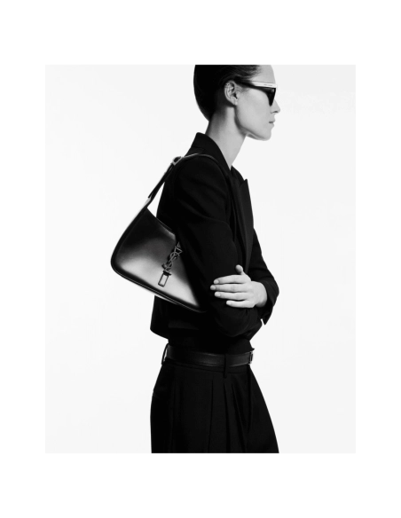 SAINT LAURENT LE 5 A 7 IN SHINY LEATHER,YSL,BAGS