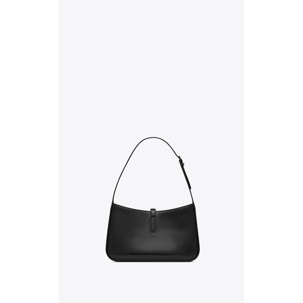 SAINT LAURENT LE 5 A 7 IN SHINY LEATHER,YSL,BAGS