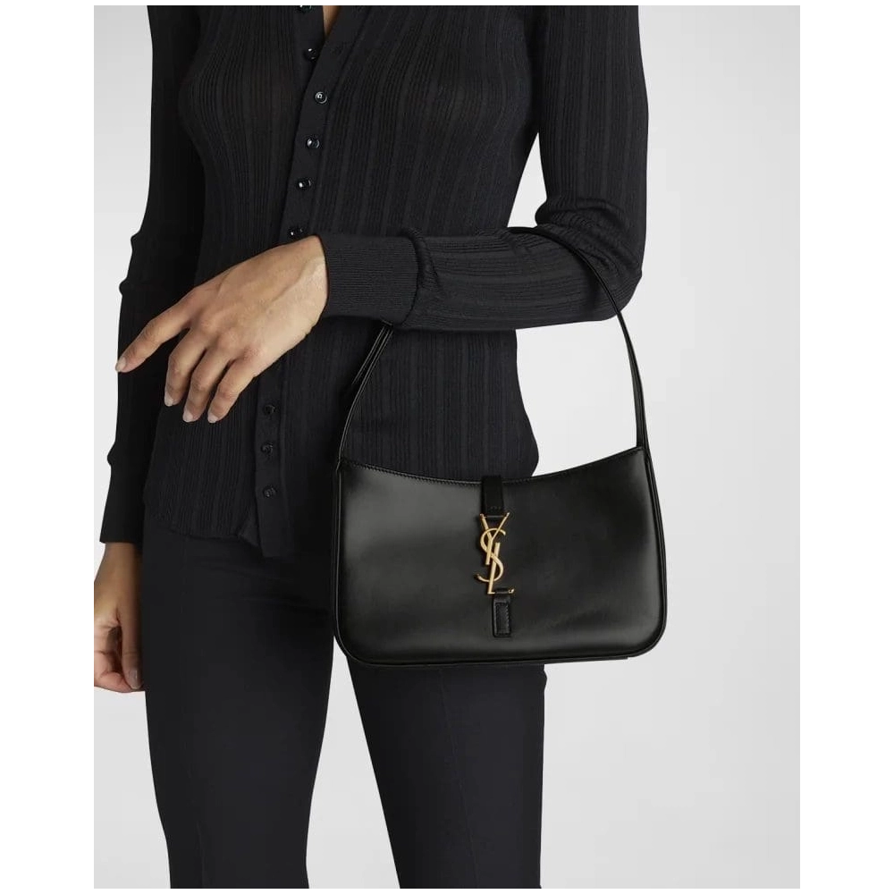 SAINT LAURENT LE 5 A 7 IN SMOOTH LEATHER,YSL,BAGS