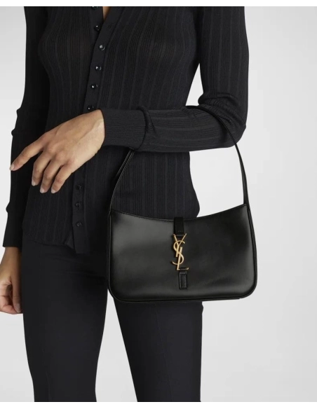 SAINT LAURENT LE 5 A 7 IN SMOOTH LEATHER,YSL,BAGS