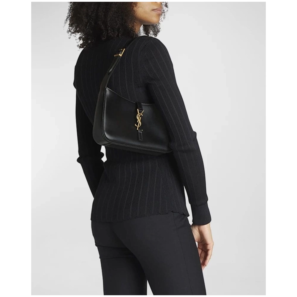 SAINT LAURENT LE 5 A 7 IN SMOOTH LEATHER,YSL,BAGS