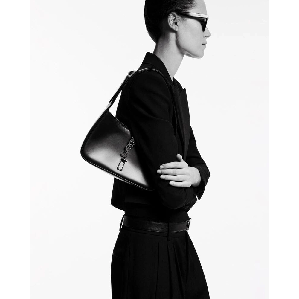 SAINT LAURENT LE 5 A 7 IN SMOOTH LEATHER,YSL,BAGS