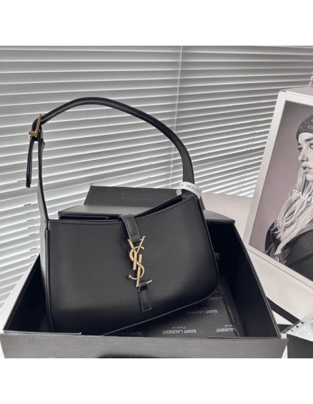 SAINT LAURENT LE 5 A 7 IN SMOOTH LEATHER,YSL,BAGS
