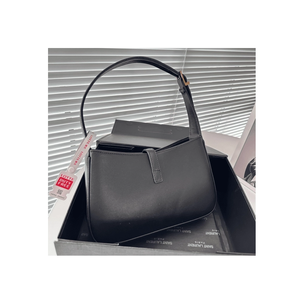 SAINT LAURENT LE 5 A 7 IN SMOOTH LEATHER,YSL,BAGS