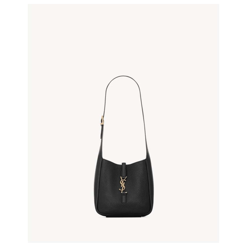 Saint Laurent LE 5 A 7 Supple Baby In Grained Leather,YSL,BAGS