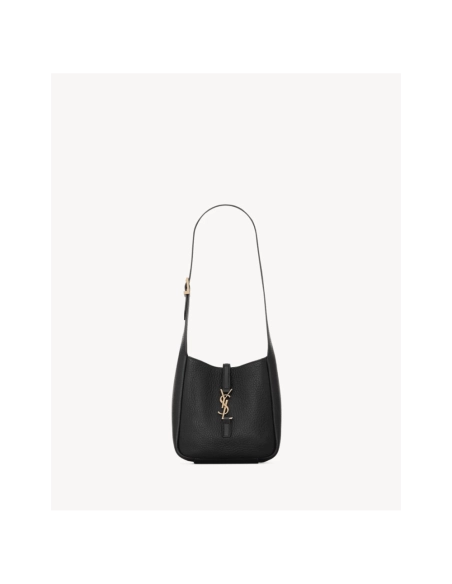 Saint Laurent LE 5 A 7 Supple Baby In Grained Leather,YSL,BAGS