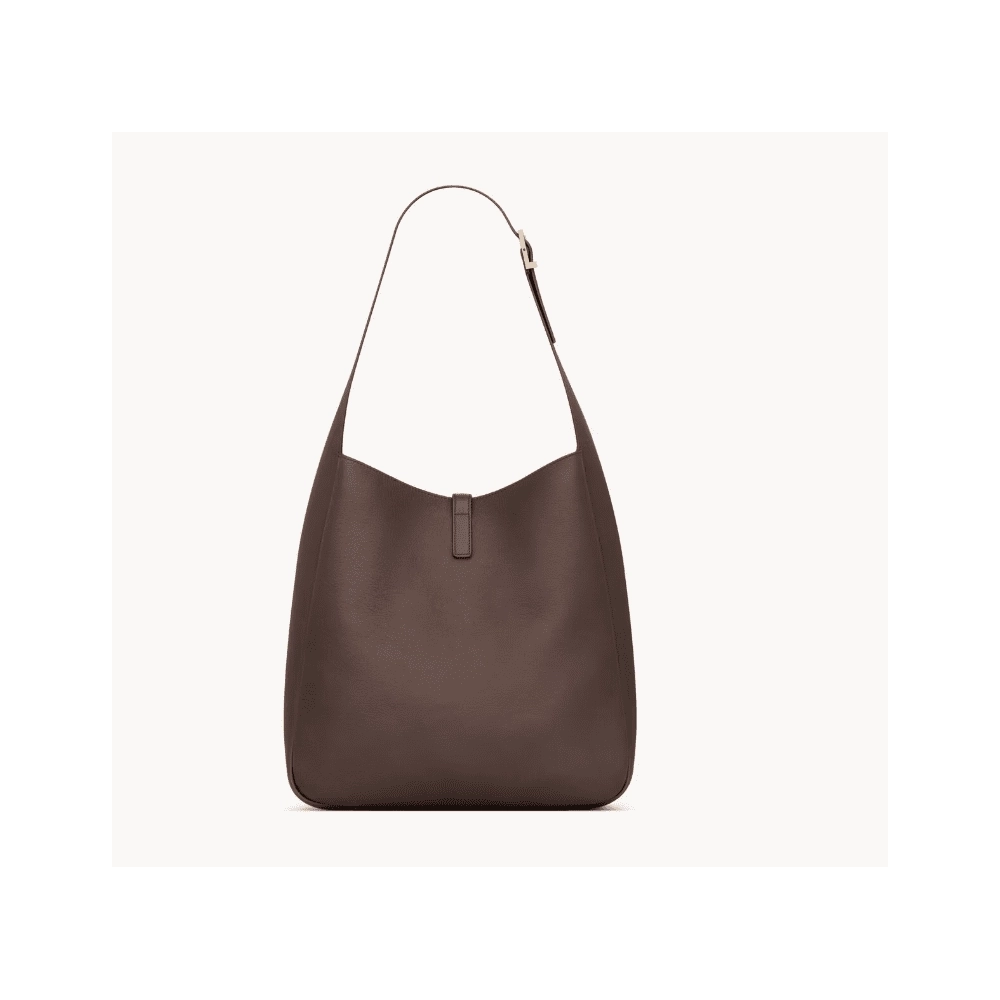 Saint Laurent LE 5 A 7 Supple Large In Grained Leather ARABICA,YSL,BAGS