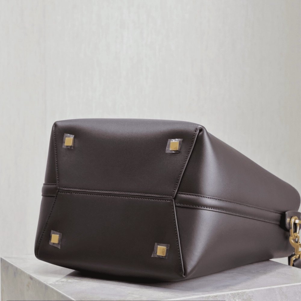 Saint Laurent LE 5 A 7 Supple Large In Grained Leather ARABICA,YSL,BAGS