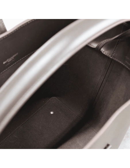 Saint Laurent LE 5 A 7 Supple Large In Grained Leather ARABICA,YSL,BAGS