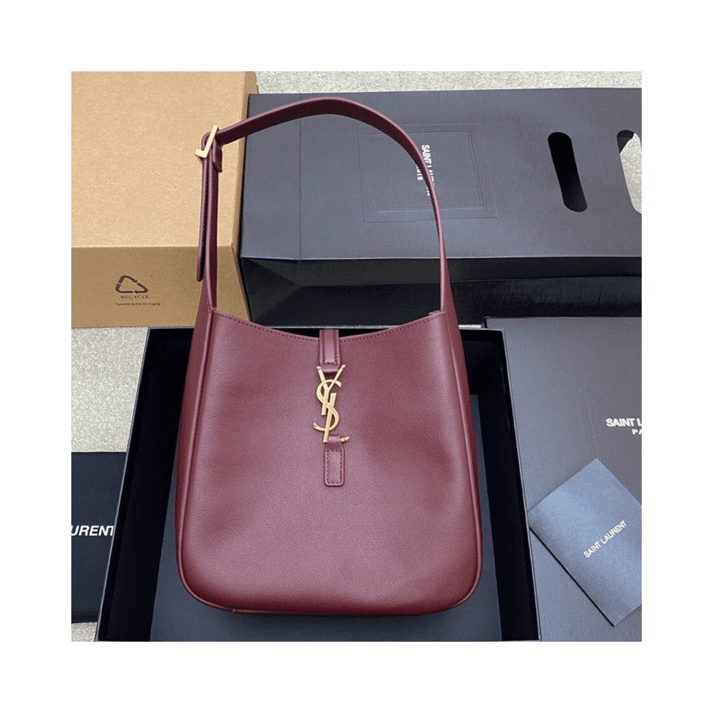 Saint Laurent LE 5 A 7 Supple Small IN GRAINED LEATHER,YSL,BAGS