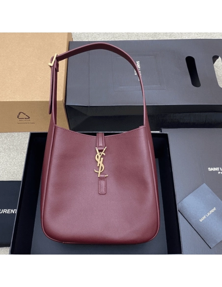 Saint Laurent LE 5 A 7 Supple Small IN GRAINED LEATHER,YSL,BAGS