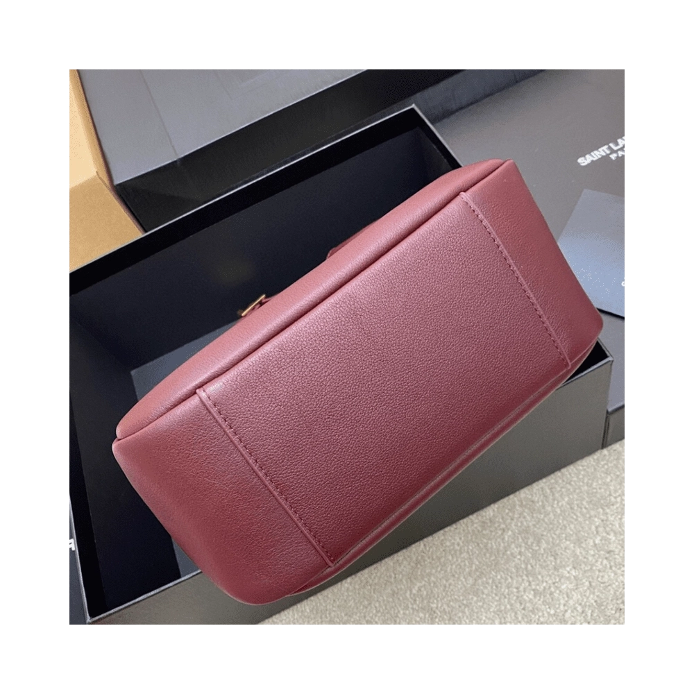 Saint Laurent LE 5 A 7 Supple Small IN GRAINED LEATHER,YSL,BAGS