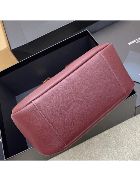 Saint Laurent LE 5 A 7 Supple Small IN GRAINED LEATHER,YSL,BAGS