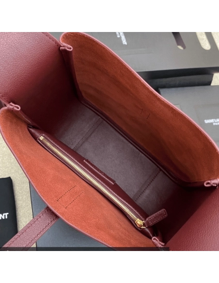 Saint Laurent LE 5 A 7 Supple Small IN GRAINED LEATHER,YSL,BAGS