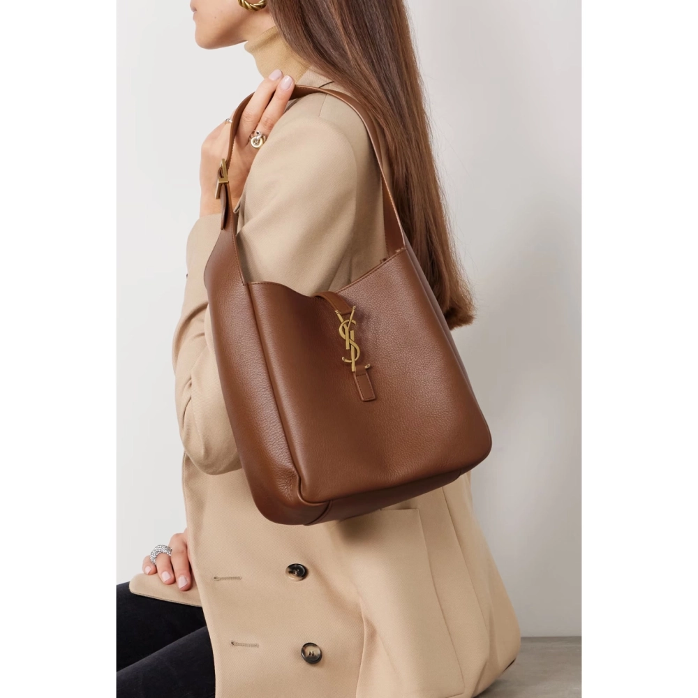 Saint Laurent LE 5 A 7 SUPPLE SMALL IN GRAINED LEATHER,YSL,BAGS