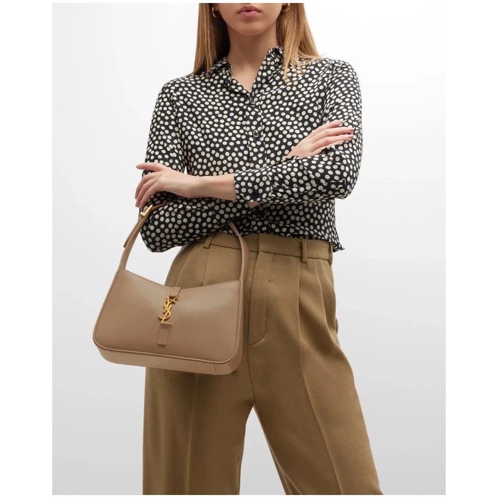 Saint Laurent Le 5 A 7 YSL Shoulder Bag In Smooth Leather,YSL,BAGS