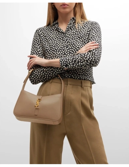 Saint Laurent Le 5 A 7 YSL Shoulder Bag In Smooth Leather,YSL,BAGS