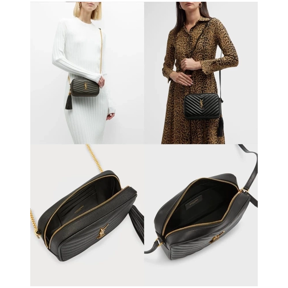 Saint Laurent Lou Camera Bag In Matelasse Leather,YSL,BAGS