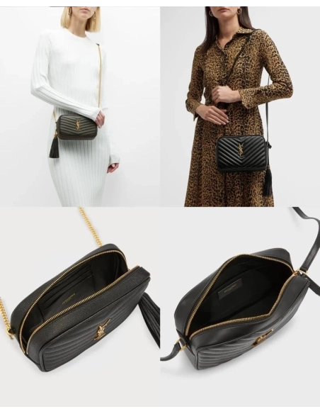 Saint Laurent Lou Camera Bag In Matelasse Leather,YSL,BAGS