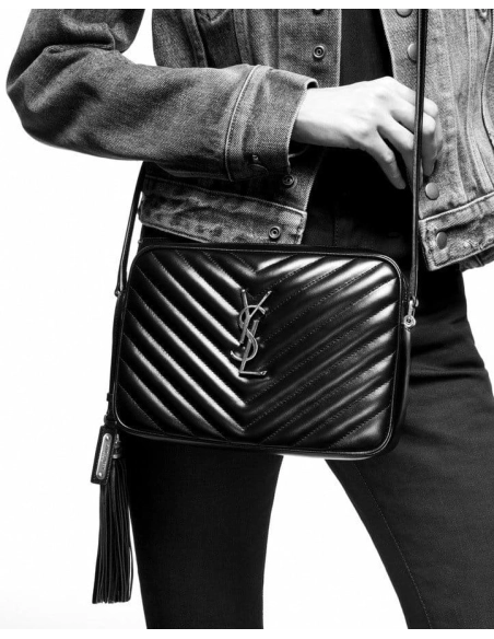 Saint Laurent Lou Camera Bag In Matelasse Leather,YSL,BAGS