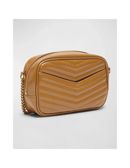 Saint Laurent Lou Mini YSL Camera Bag In Smooth Quilted Leather,YSL,BAGS