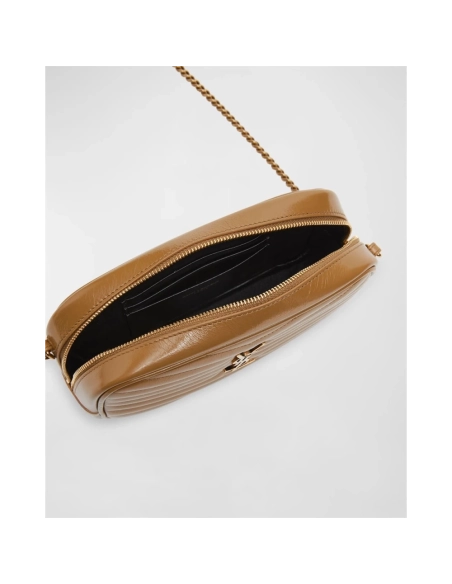 Saint Laurent Lou Mini YSL Camera Bag In Smooth Quilted Leather,YSL,BAGS