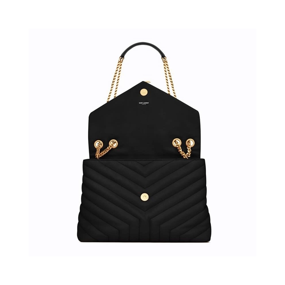 Saint Laurent Loulou Medium In Matelasse Y Leather,YSL,BAGS